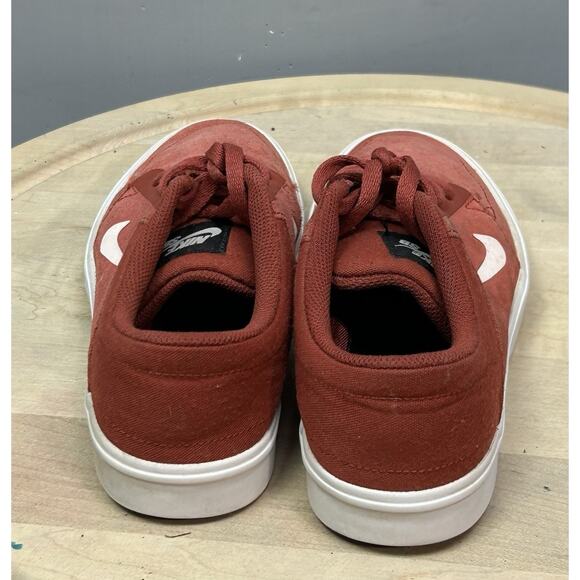 Nike SB Portmore GS 725108 602 Red Sneaker‎ Boys 5 Youth Skateboarding Shoe - Picture 7 of 8